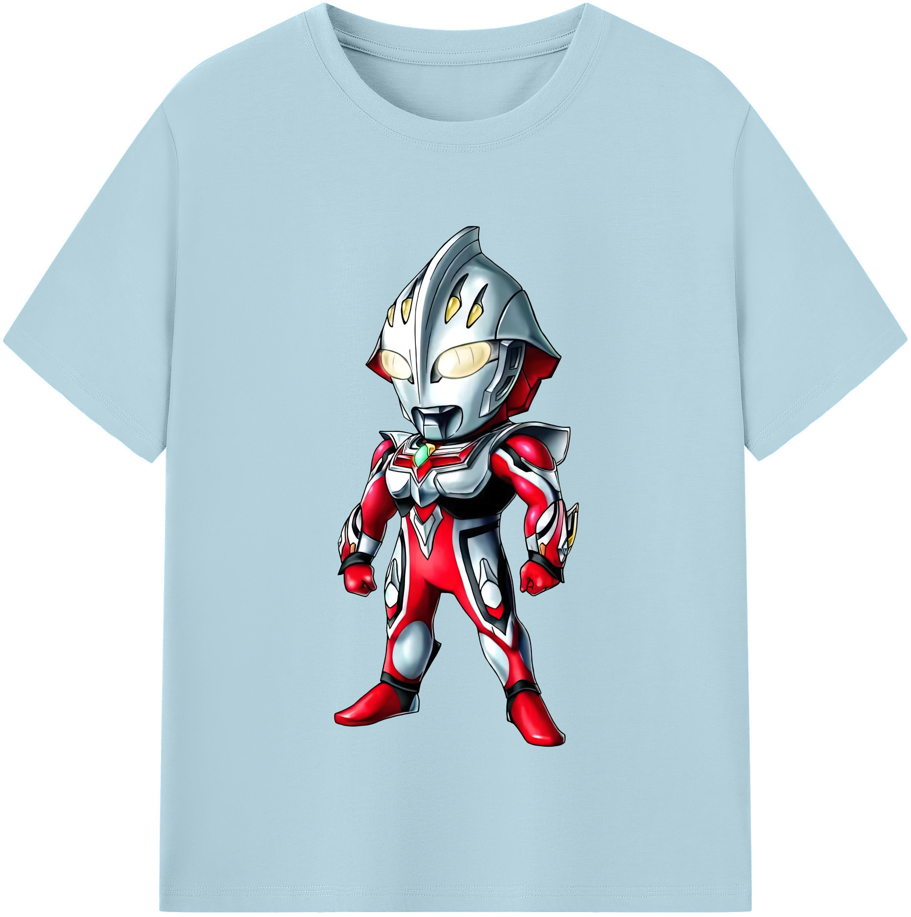 （画像用） ウルトラマン Ultraman 綿100％半袖Tシャツ（フロントプリント）
